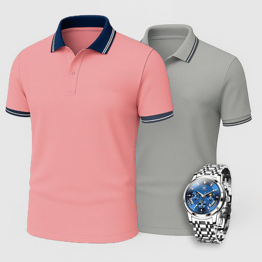 [Buy 2 Pay 1] 2-Pack Premiere Polo Shirts