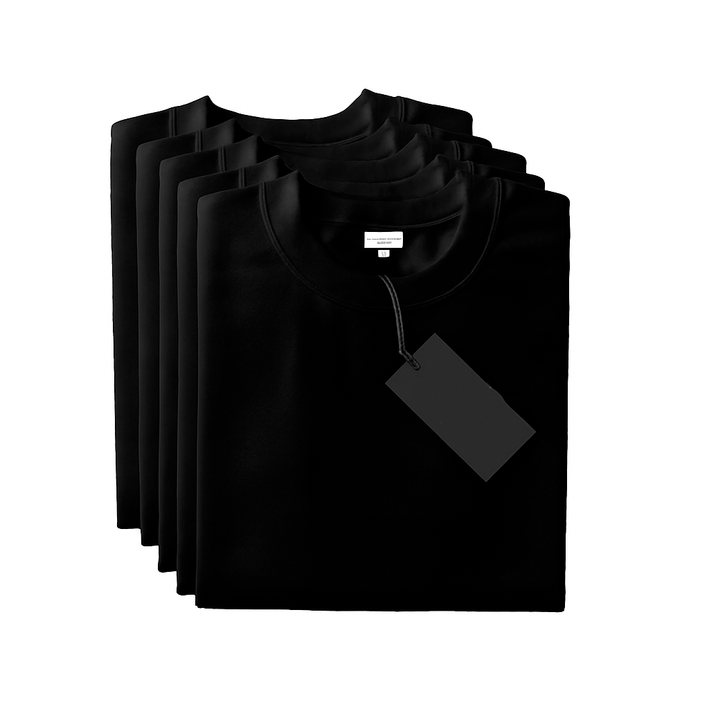 [BUY 1 GET 5] Premium T-Shirt Kit | Essential (5-Pack)